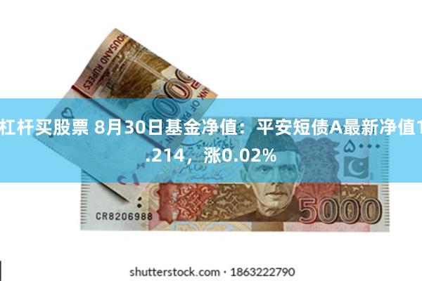 杠杆买股票 8月30日基金净值：平安短债A最新净值1.214，涨0.02%