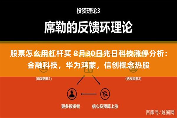 股票怎么用杠杆买 8月30日兆日科技涨停分析：金融科技，华为鸿蒙，信创概念热股